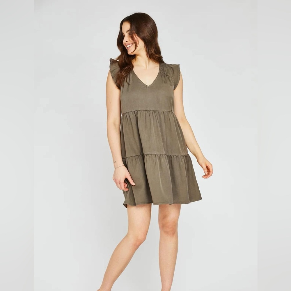 Gentle Fawn Geneva dress Olive Small NWT